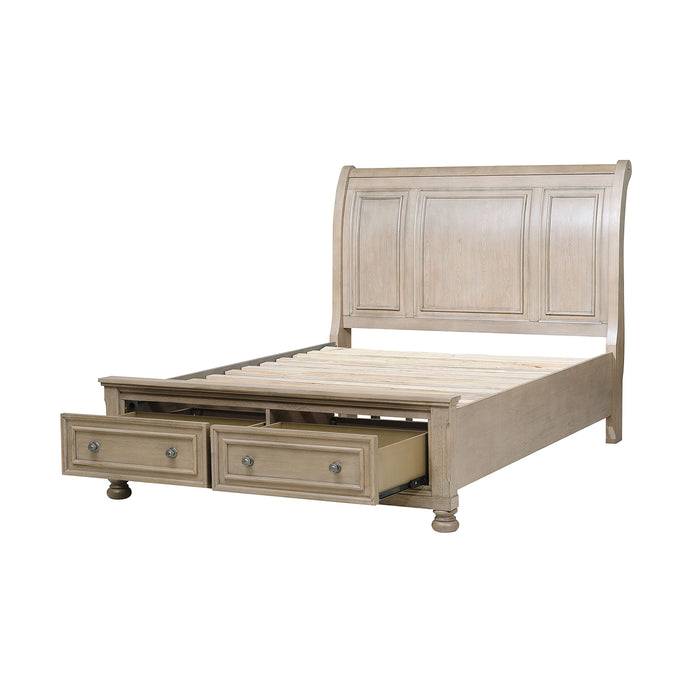 Bethel 4PC SET: 1QB,1NS,1DR,1MR in Gray - 2259GY-1*4 - FAMSA Furniture (TX)