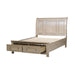 Bethel 4PC SET: 1QB,1NS,1DR,1MR in Gray - 2259GY-1*4 - FAMSA Furniture (TX)