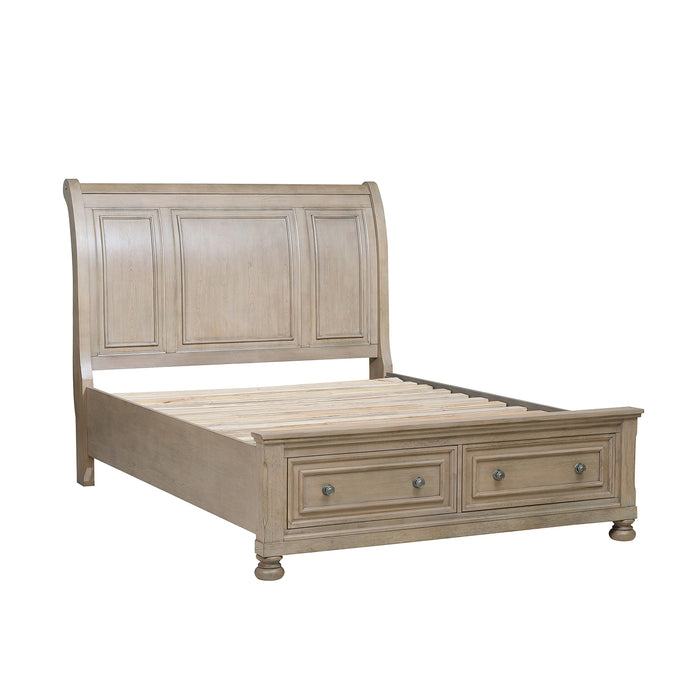 Bethel 4PC SET: 1QB,1NS,1DR,1MR in Gray - 2259GY-1*4 - FAMSA Furniture (TX)