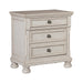 Bethel Nightstand, Hidden Drawer in White - 2259W-4 - FAMSA Furniture (TX)