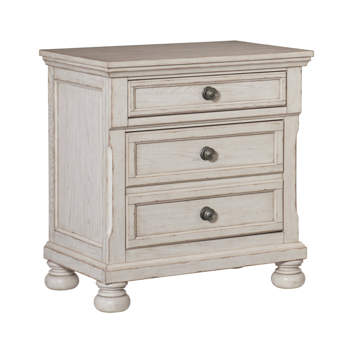 Bethel 4pc Set (QB+NS+DR+MR) in White - 2259W-1*4 - FAMSA Furniture (TX)