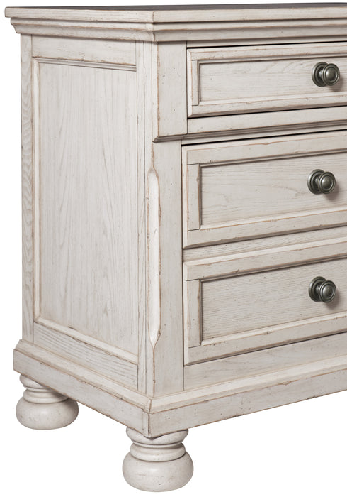 Bethel Nightstand, Hidden Drawer in White - 2259W-4 - FAMSA Furniture (TX)