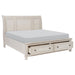 Bethel 4pc Set (QB+NS+DR+MR) in White - 2259W-1*4 - FAMSA Furniture (TX)