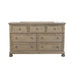 Bethel Dresser, Hidden Drawer in Gray - 2259GY-5 - FAMSA Furniture (TX)