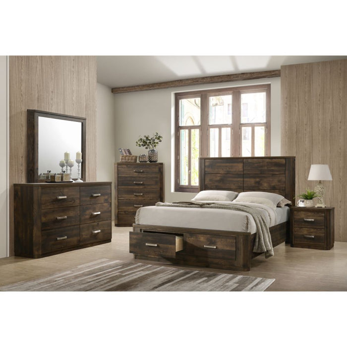 Elettra Queen Bed w/Storage - Image 4