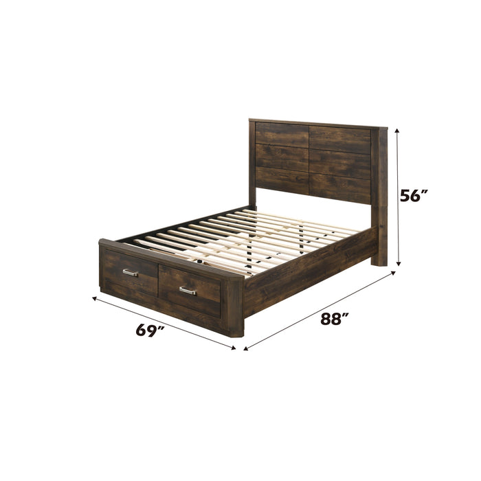 Elettra Queen Bed w/Storage - Image 5