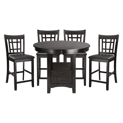 Junipero 5pc Set (TB+4S) in Cherry - 2423-36*5 - FAMSA Furniture (TX)