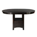 Junipero Round / Oval Counter Height Table with Storage Base in Cherry - 2423-36 - FAMSA Furniture (TX)