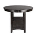 Junipero Round / Oval Counter Height Table with Storage Base in Cherry - 2423-36 - FAMSA Furniture (TX)