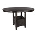 Junipero Round / Oval Counter Height Table with Storage Base in Cherry - 2423-36 - FAMSA Furniture (TX)