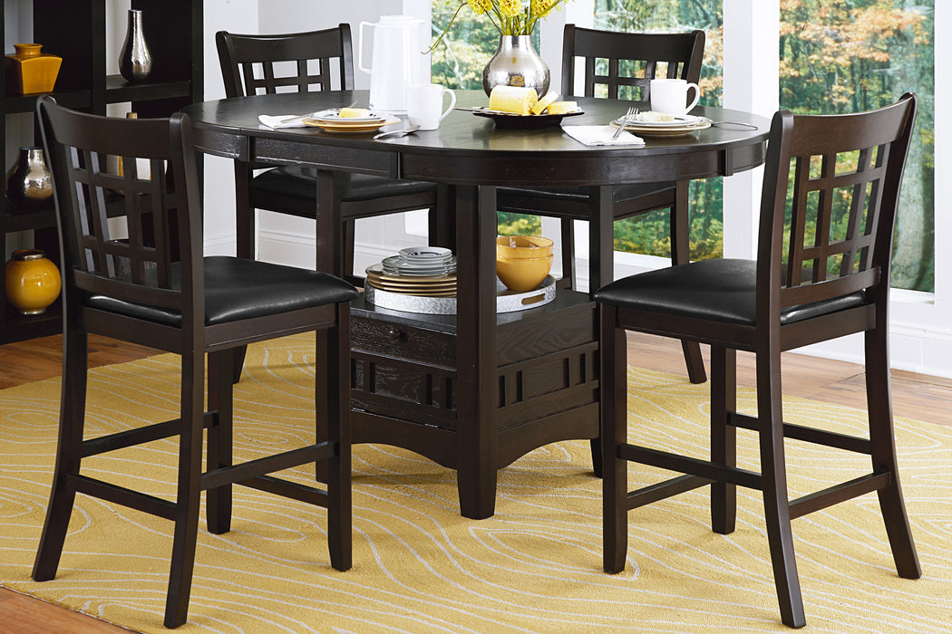 Junipero Counter Height Chair in Cherry - 2423-24 - FAMSA Furniture (TX)