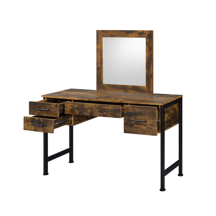 Vanity Desk & Mirror - Image 4