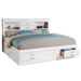 Louis Philippe III Queen Bed w/Storage - Image 2