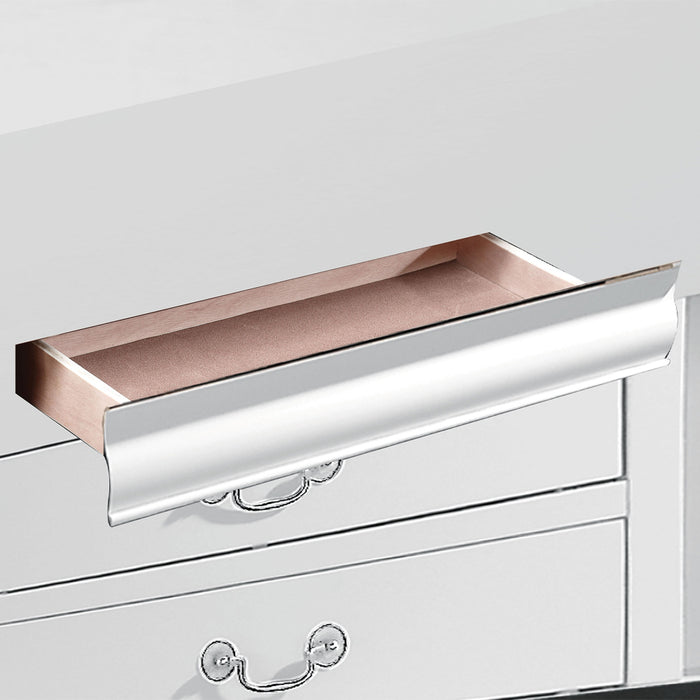 Louis Philippe III Queen Bed w/Storage - Image 3