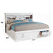 Louis Philippe III Queen Bed w/Storage - Image 5