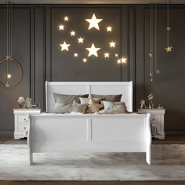 Louis Philippe III Queen Bed - Image 4