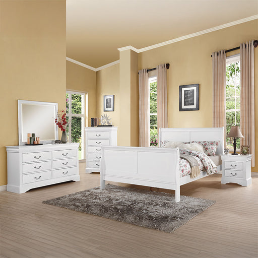 Louis Philippe III Queen Bed - Image 3