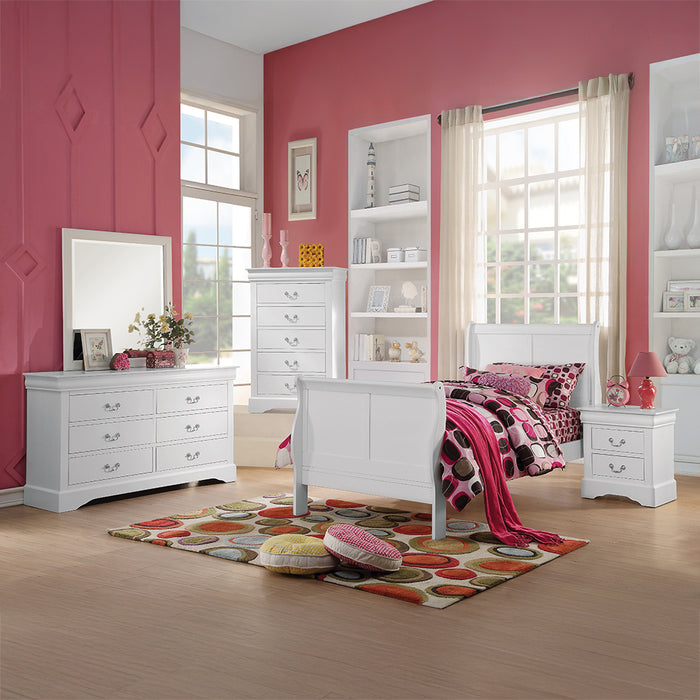 Louis Philippe III Twin Bed - Image 3