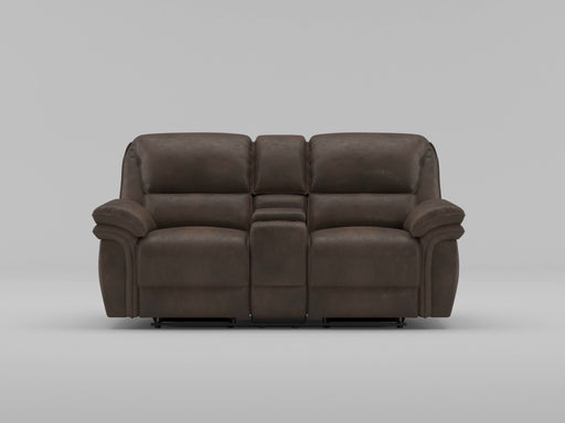 Proctor Double Reclining Loveseat with Center Console in Gray - 8517GRY-2 - FAMSA Furniture (TX)