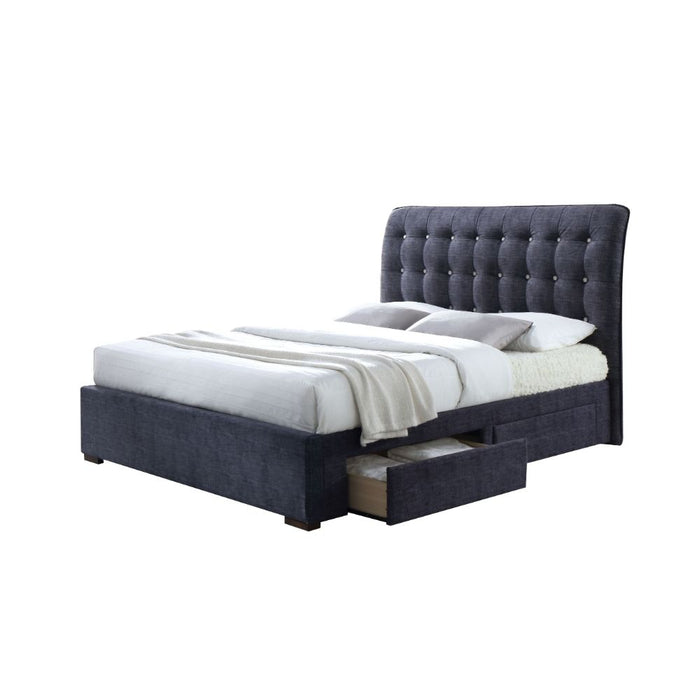 Drorit Eastern King Bed w/Storage