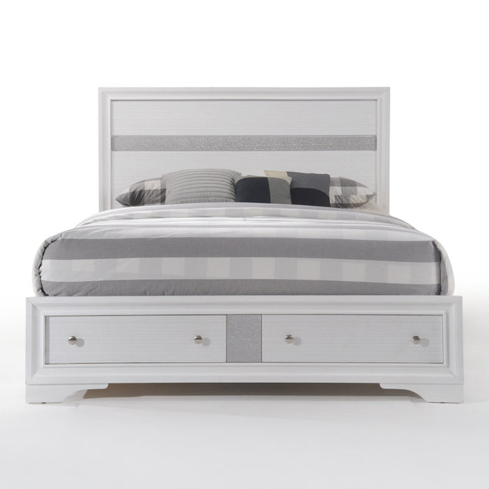 Naima Queen Bed w/Storage - Image 3