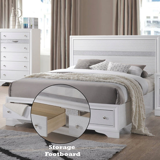 Naima Queen Bed w/Storage - Image 8