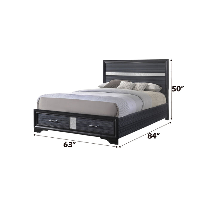 Naima Queen Bed w/Storage - Image 7