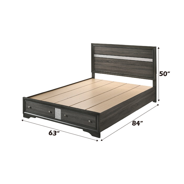 Naima Queen Bed w/Storage - Image 5