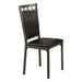 Olney 5-Piece Pack Dinette Set, Faux Marble Top in Brown/Black - 5275 - FAMSA Furniture (TX)