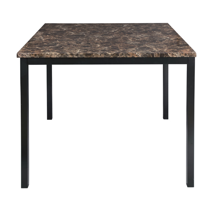 Tempe 5pc Set (TB+4S) in Brown/Black - 2601-36*5 - FAMSA Furniture (TX)