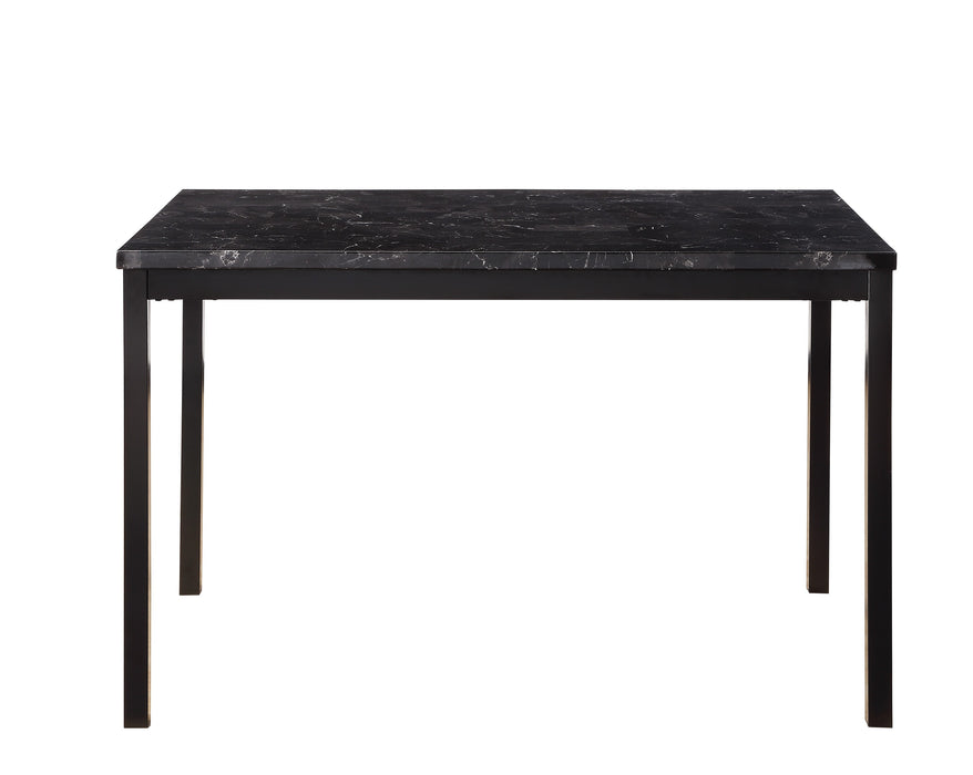 Tempe 5pc Set (TB+4S) in Black - 2601BK-48*5S1 - FAMSA Furniture (TX)