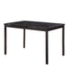 Tempe 5pc Set (TB+4S) in Black - 2601BK-48*5S1 - FAMSA Furniture (TX)