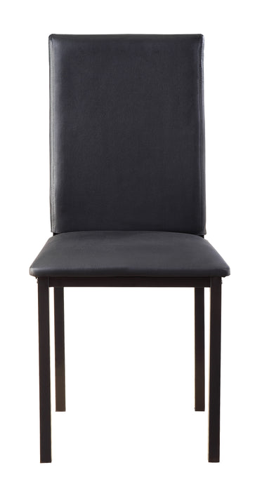 Tempe 5pc Set (TB+4S) in Black - 2601BK-48*5S1 - FAMSA Furniture (TX)