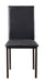 Tempe 5pc Set (TB+4S) in Black - 2601BK-48*5S1 - FAMSA Furniture (TX)