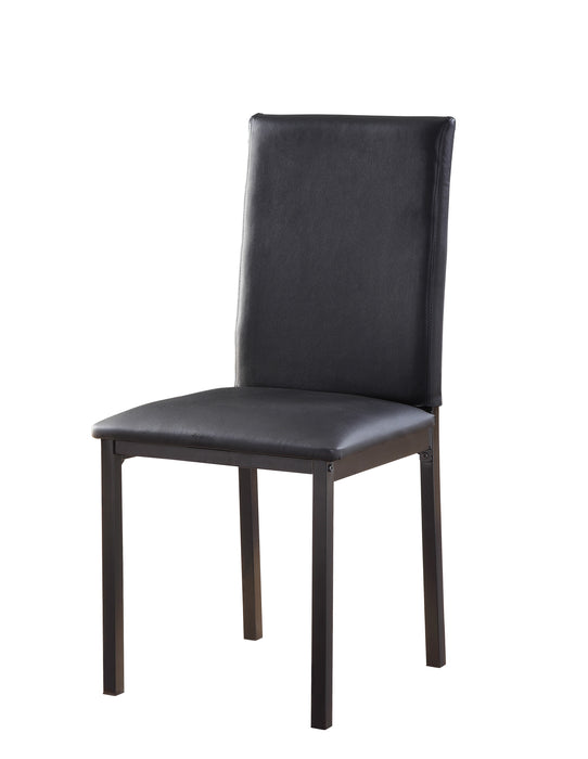 Tempe 5pc Set (TB+4S) in Black - 2601BK-48*5S1 - FAMSA Furniture (TX)