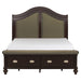Marston 4pc set (QB+NS+DR+MR) in Cherry - 2615DC-1*4 - FAMSA Furniture (TX)
