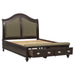 Marston 4pc set (QB+NS+DR+MR) in Cherry - 2615DC-1*4 - FAMSA Furniture (TX)