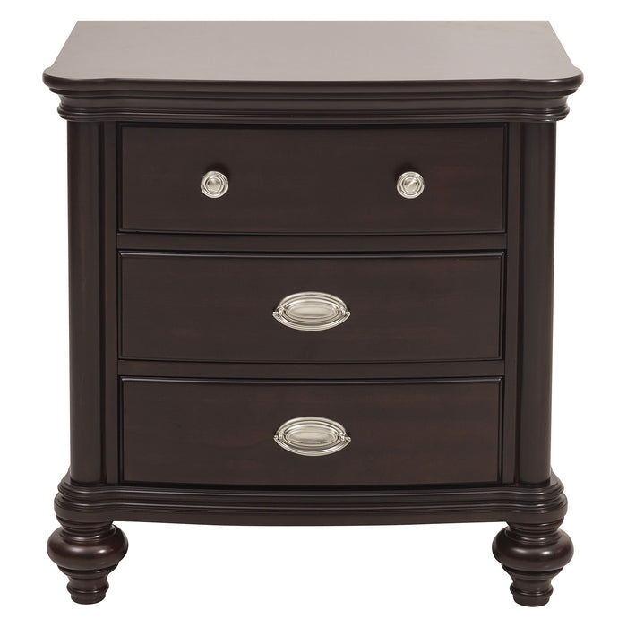 Marston Nightstand in Cherry - 2615DC-4 - FAMSA Furniture (TX)