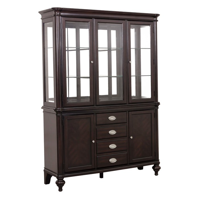 Marston (2)Buffet & Hutch in Cherry - 2615DC-50* - FAMSA Furniture (TX)