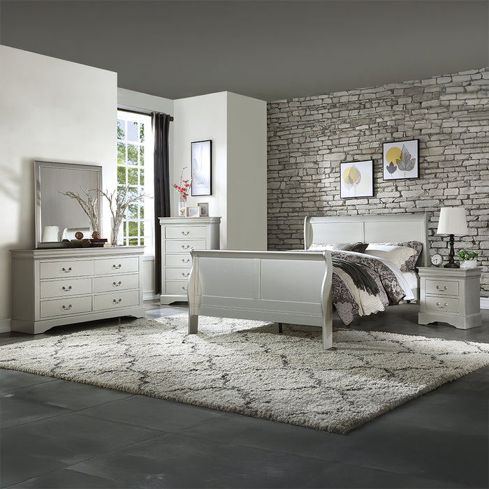 Louis Philippe III Eastern King Bed - Image 5