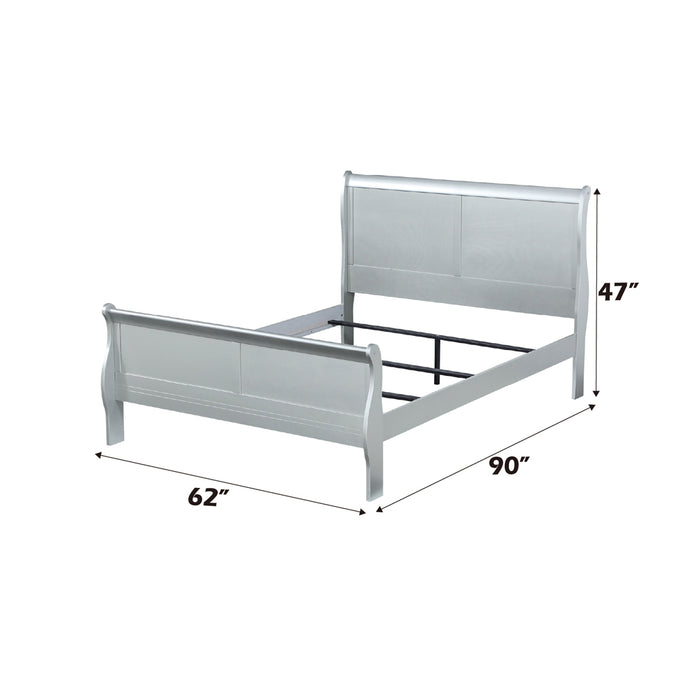 Louis Philippe Queen Bed - Image 6