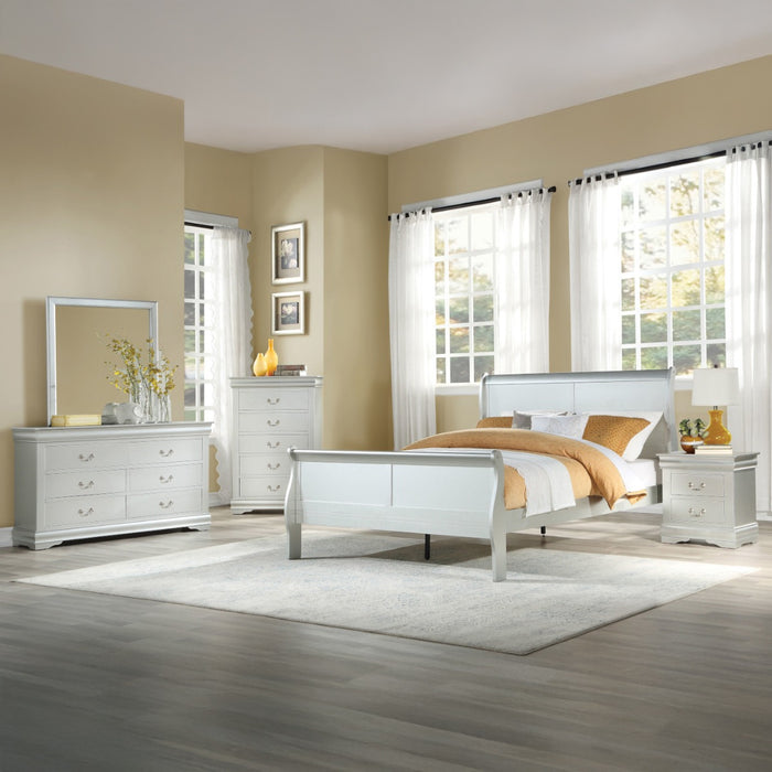 Louis Philippe Queen Bed - Image 7