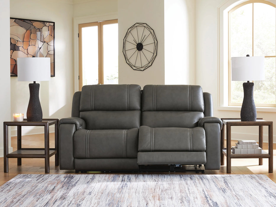 5Z - Pittson Power Reclining Sectional Loveseat