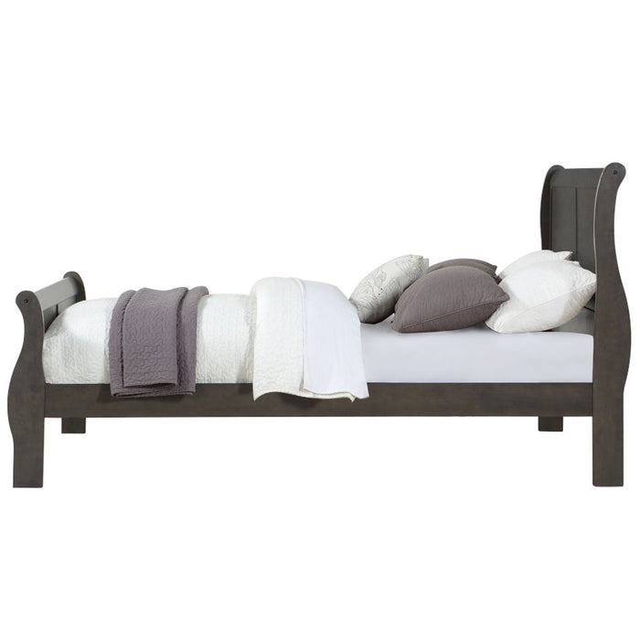 Louis Philippe Eastern King Bed - Image 4