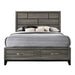 Valdemar Eastern King Bed w/Storage - Image 2