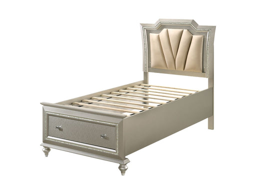 Kaitlyn Twin Bed w/LED