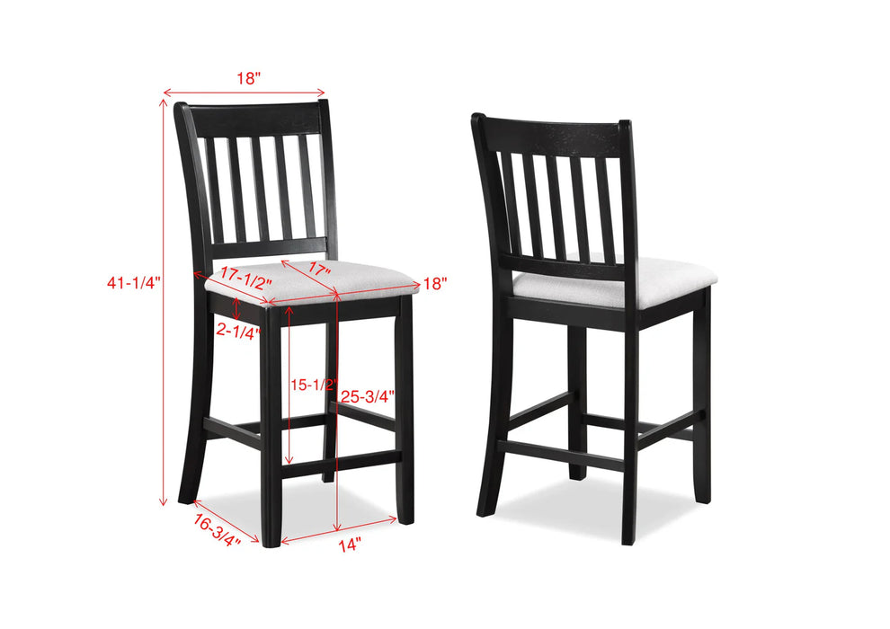Salva 5-Piece Counter Height Set - FAMSA Furniture (TX)