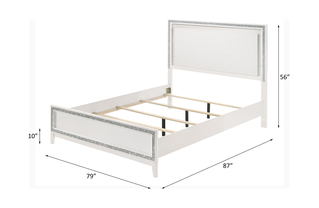 Haiden Eastern King Bed w/LED - Image 4