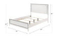 Haiden Eastern King Bed w/LED - Image 4