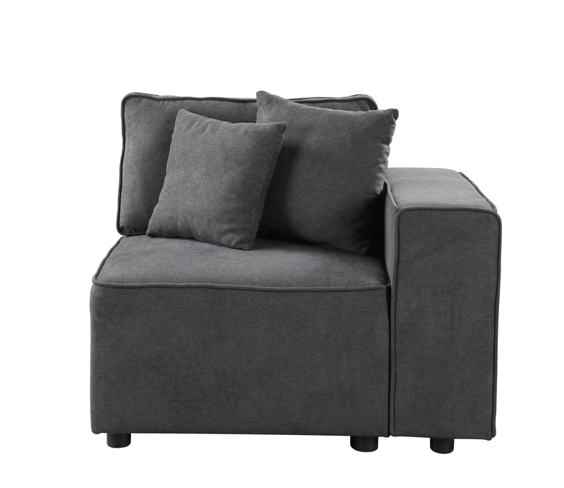 Silvester Modular - Right Facing Chair w/2 Pillows - Image 6
